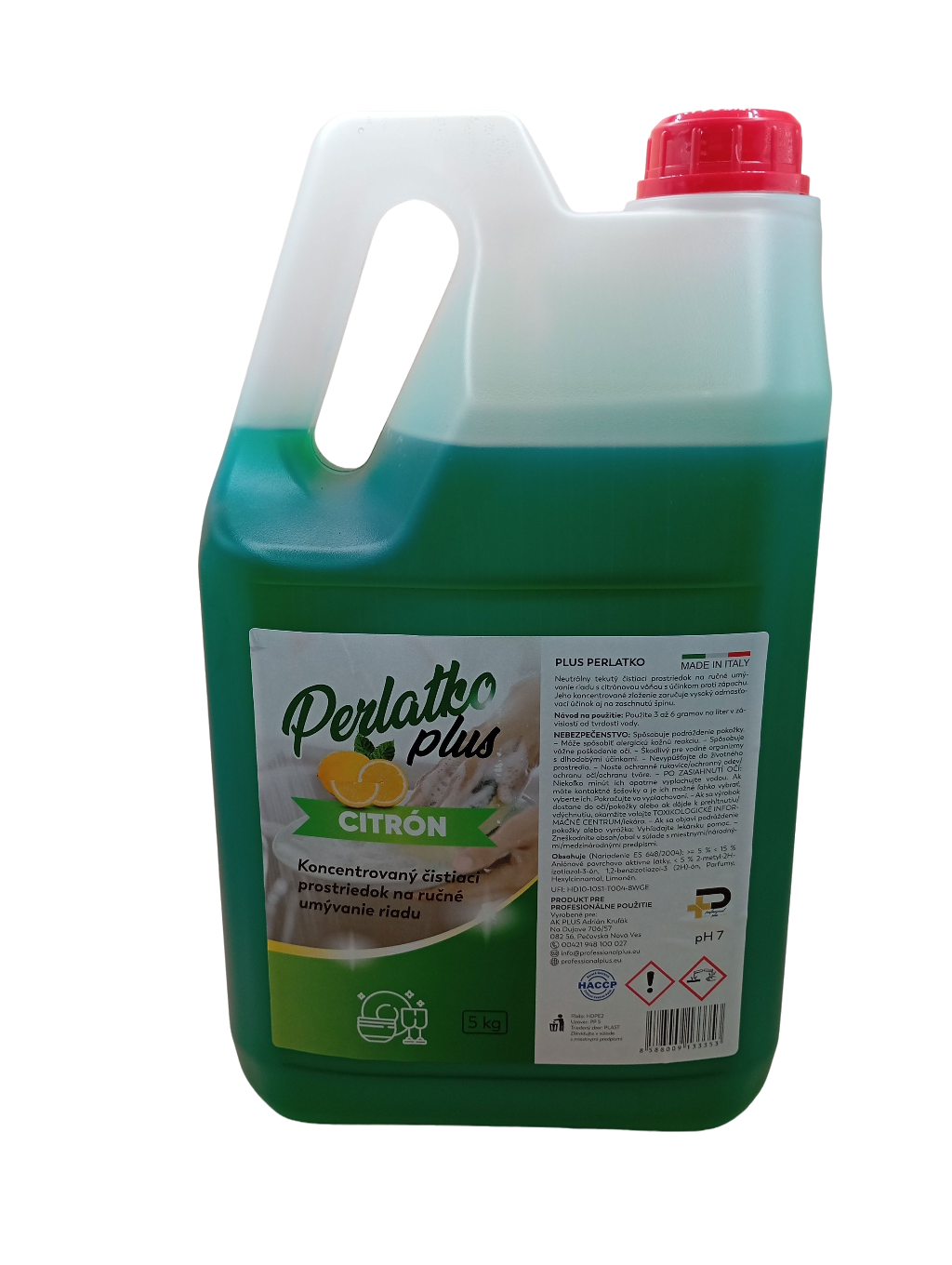 Plus Perlatko saponát na riad 5L