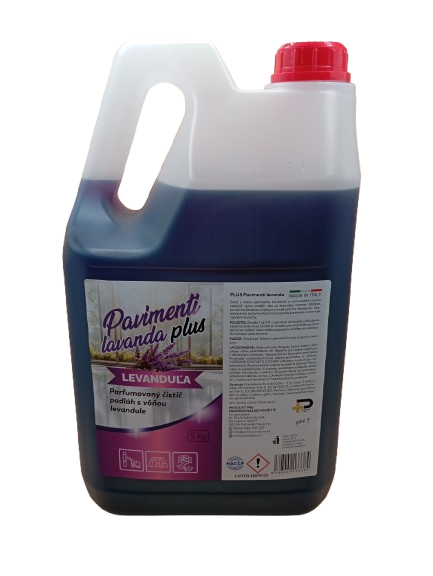 PLUS PAVIMENTI LAVANDA – Parfumovaný čistič podláh s vôňou levandule 5L k.c 298